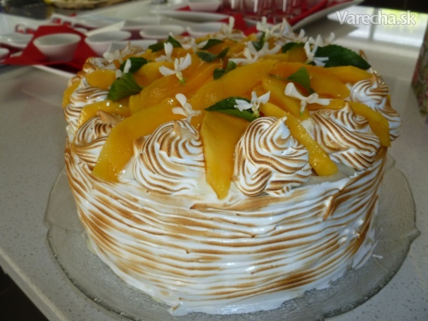 Slávnostná mangová torta