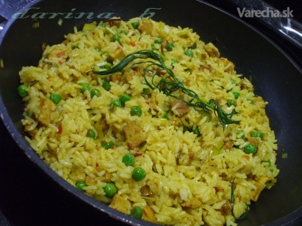 Zeleninová ryža s tempehom (fotorecept)