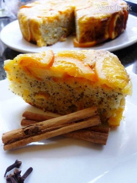 Pomarančovo-makový koláč trošku inak (Orange Poppyseed Cake)