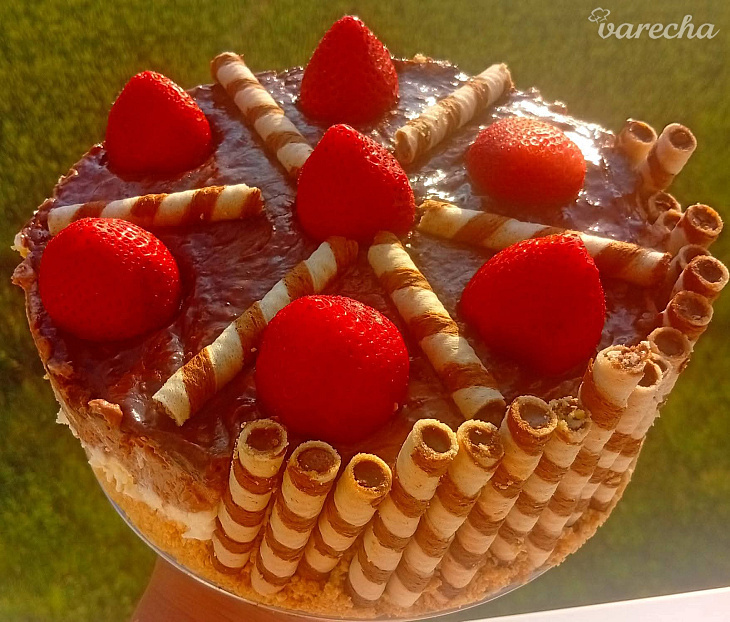 Nepečený cheesecake s čokoládou