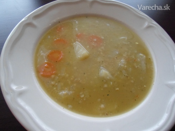 Zeleninovo-ovsená polievka(fotorecept)