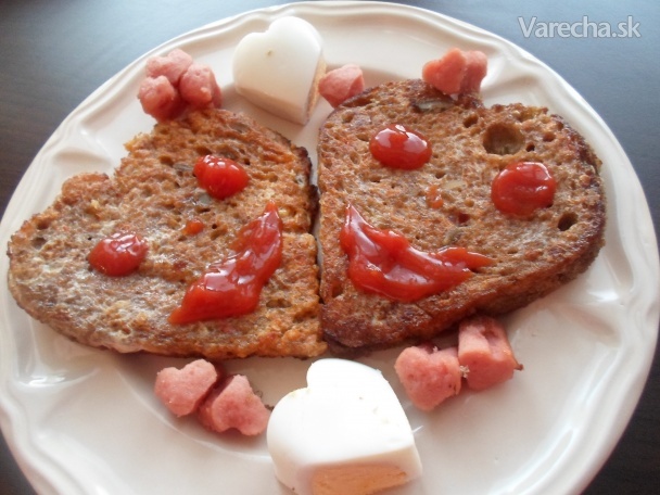 Valentínske raňajky (fotorecept)