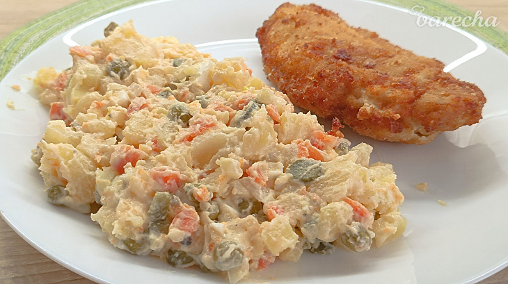 Zemiakový šalát s majonézou