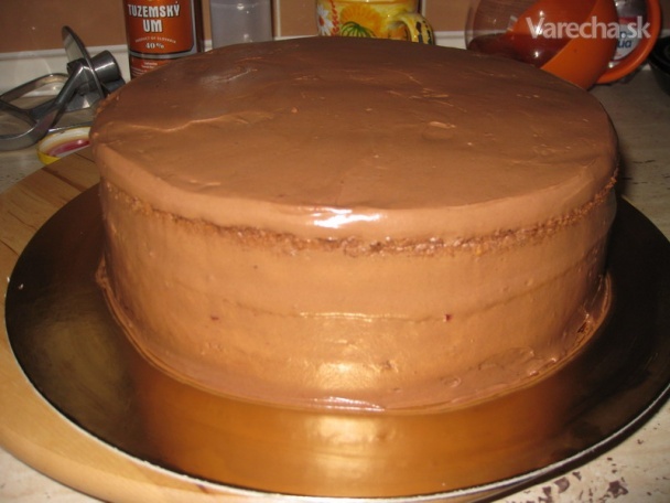 Orechová torta s parížskym krémom - pečenie a plnenie časť 1.