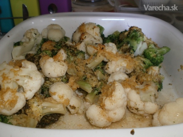Karfiol a brokolica so sviežou zálievkou