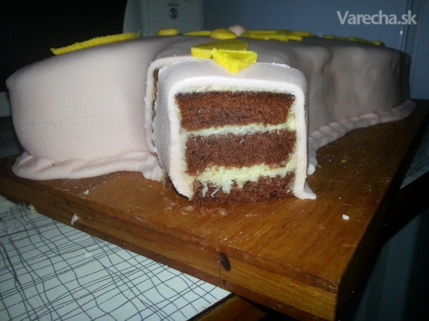 Torta pre Vanes v tvare zajačika
