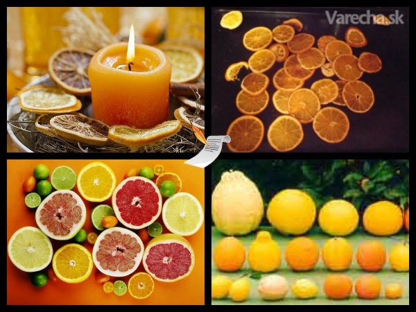 Sušené citrusy 