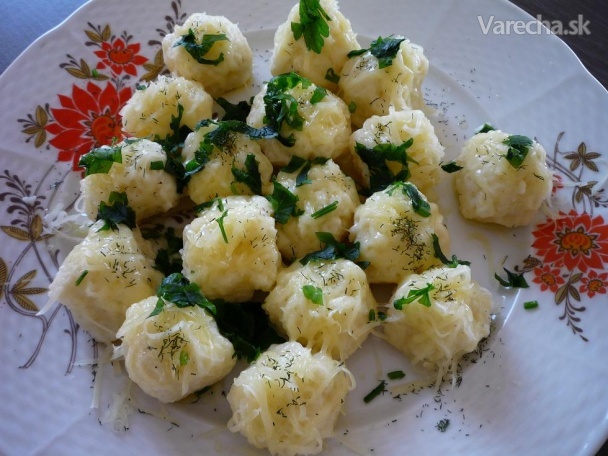 Recept - Pšenové knedličky so syrom
