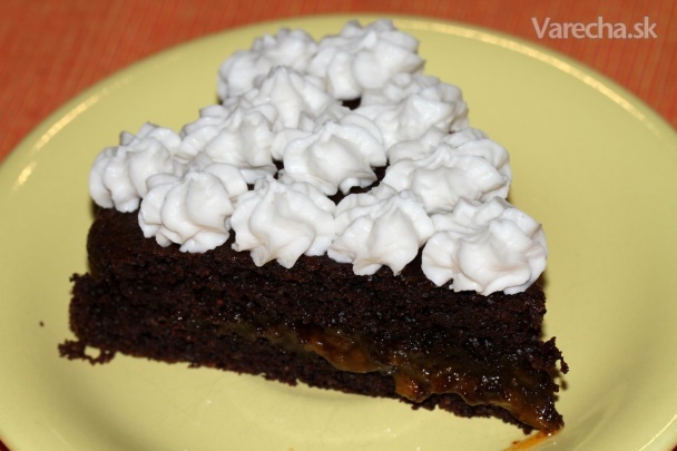 Čokoládová torta s kokosovým krémom (vegan)