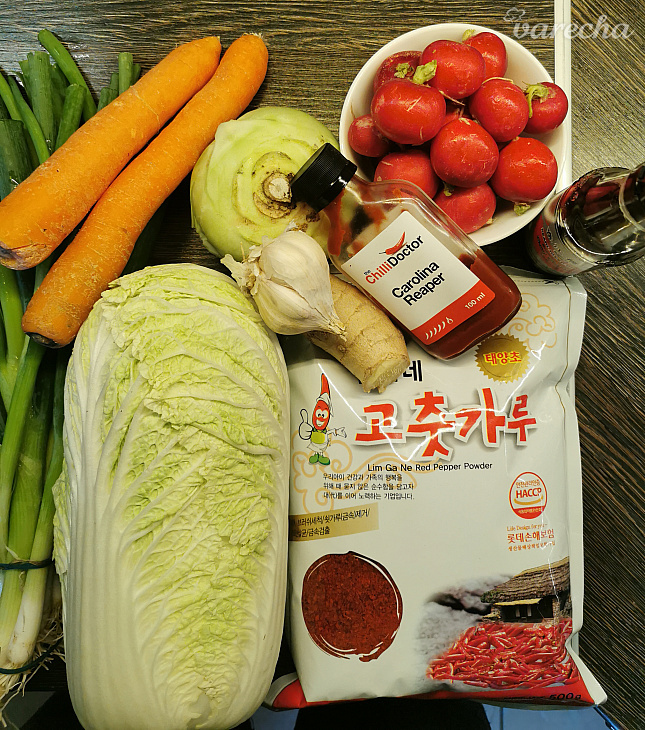 Pikantná fermentovaná zelenina