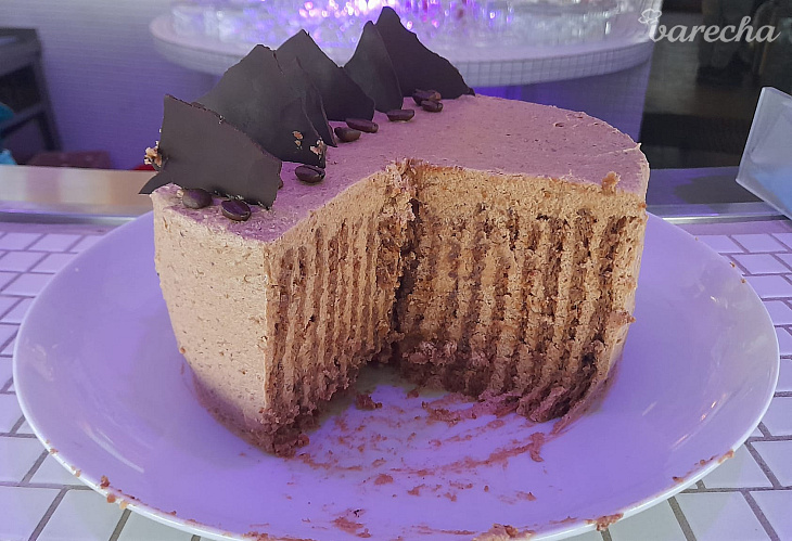 Kávová torta od Veroniky Bušovej (fotorecept)