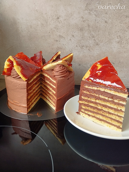 Dobošová torta od Veroniky Bušovej