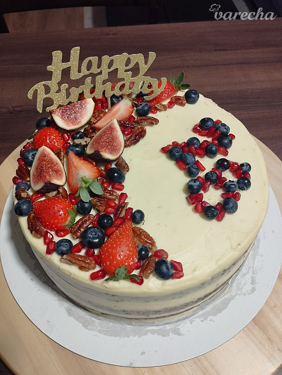 Mrkvová torta (fotorecept)