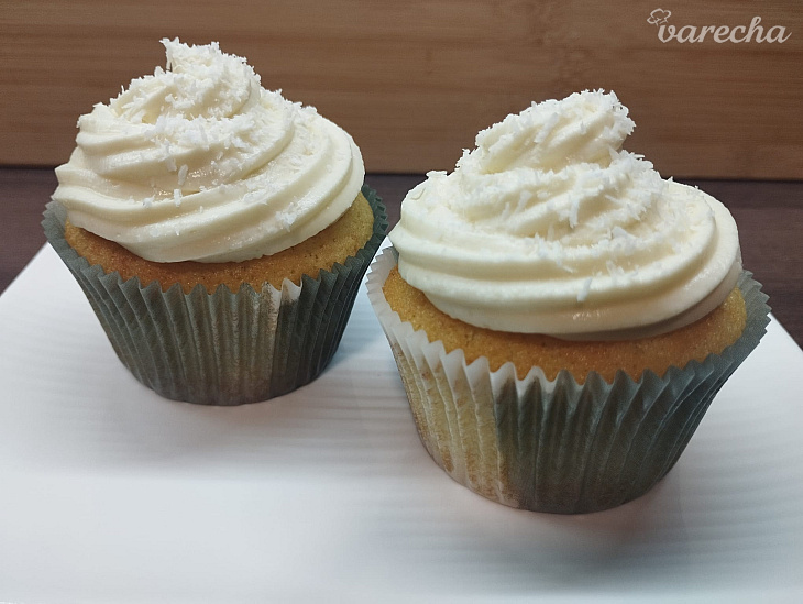 Kokosové cupcakes (fotorecept)