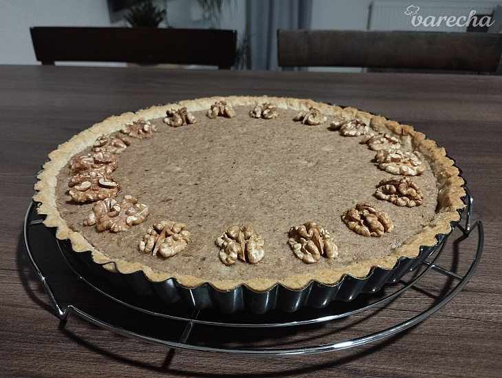 Jablkovo-orechový tart (fotorecept)