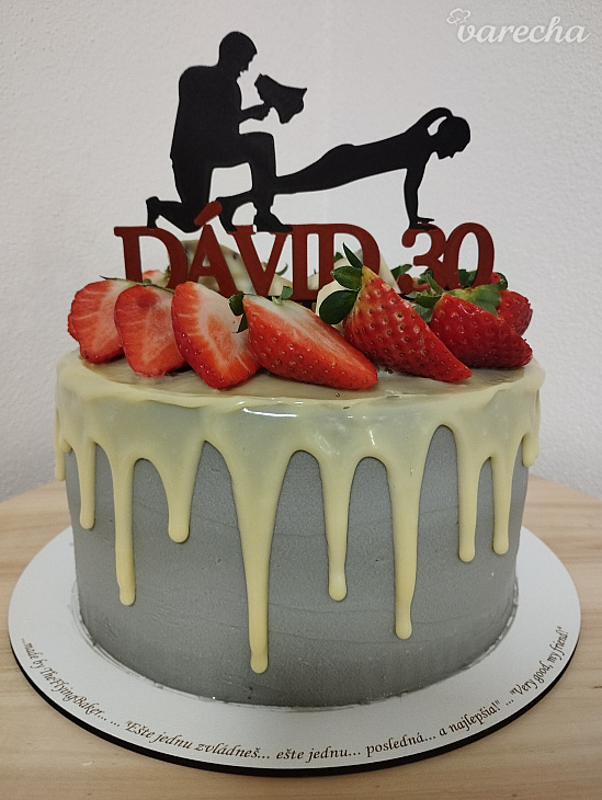 Torta pre trénera (fotorecept)