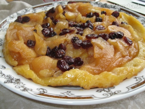 Brusnicovo-jablková torta (fotorecept)
