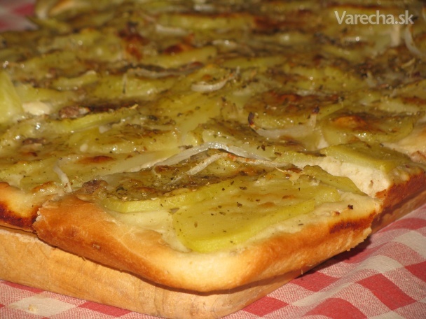 Pizza so zemiakmi podľa Paoly (fotorecept)