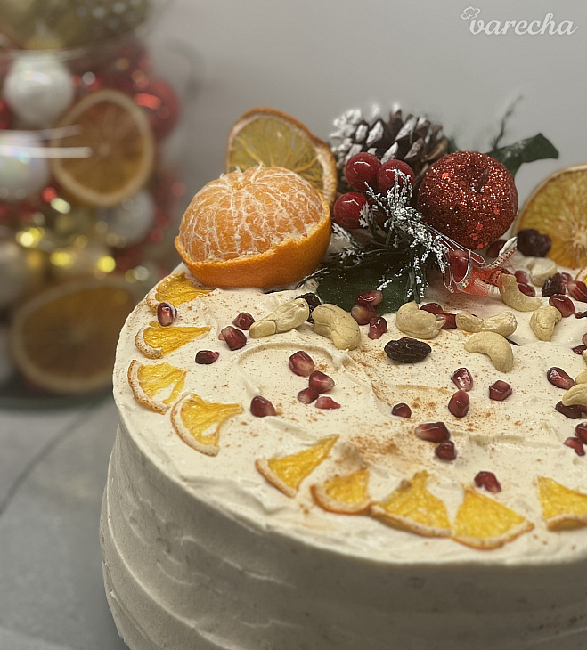 Vianočná perníková torta