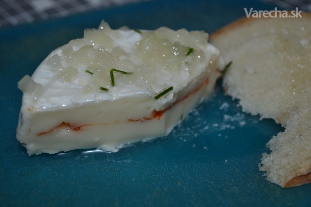 Nakladaný syr s bielou plesňou (fotorecept)