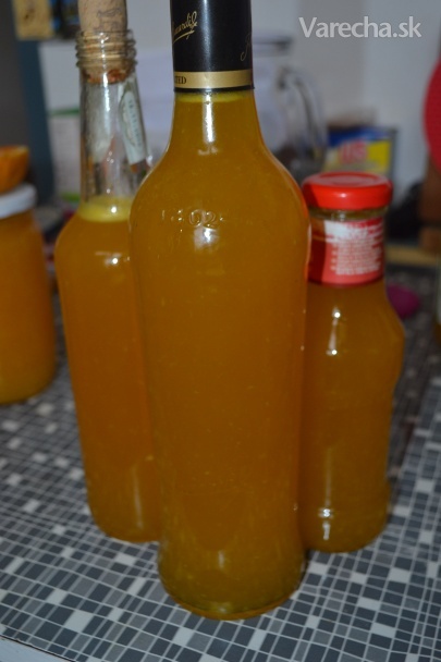 Mandarínkový sirup (fotorecept)