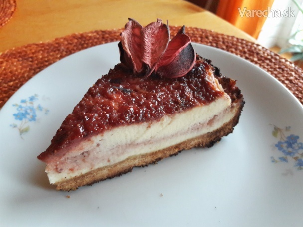 Takmer cheesecake - jahodový (fotorecept)