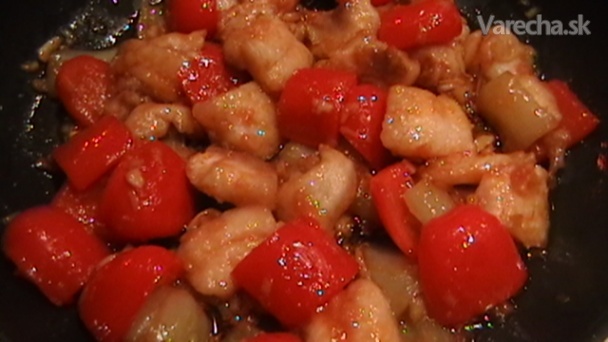 Ryba v paradajkovej omáčke (fotorecept)