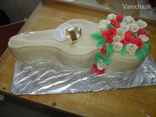 Svadobná torta Husľové puzdro