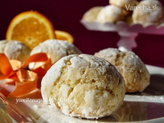 Kokosovo pomarančové crinkles (fotorecept)