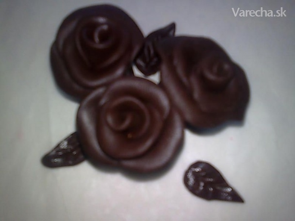 Plastická čokoláda (fotorecept) 