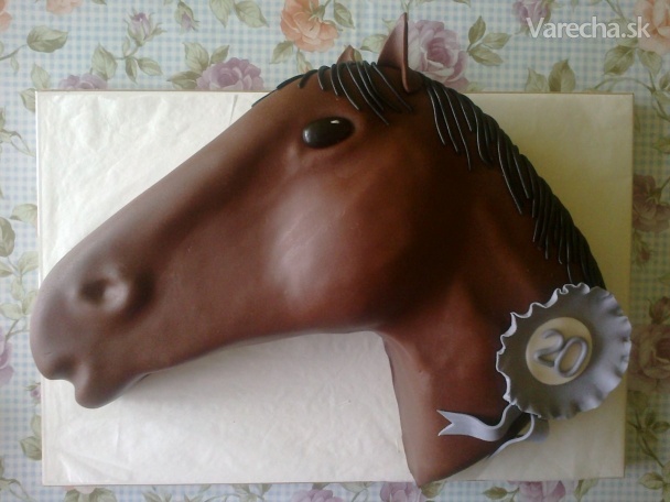Torta hlava koňa (fotorecept)