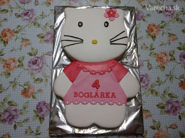 Torta Hello Kitty (fotorecept)