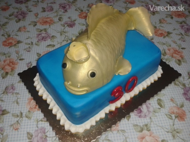 Torta zlatá rybka (fotorecept) 