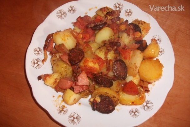 Zapečené zemiaky (fotorecept)