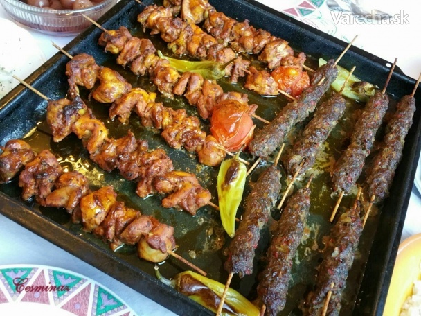 Şiş kebab /Šiš kebab (fotorecept)