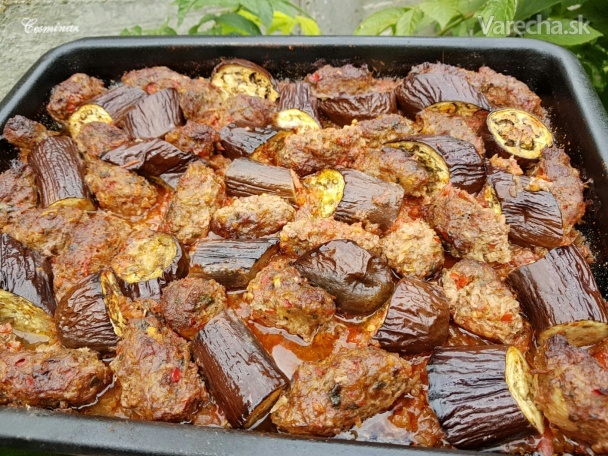 Tepsi kebab baklažánový (fotorecept)