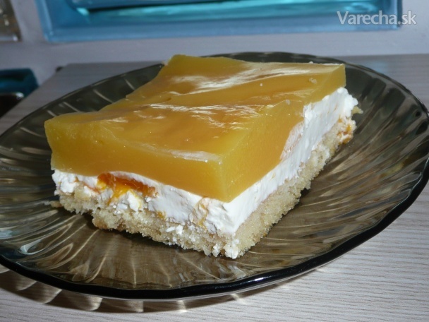 Šťavnatý koláč s mandarínkami (fotorecept)