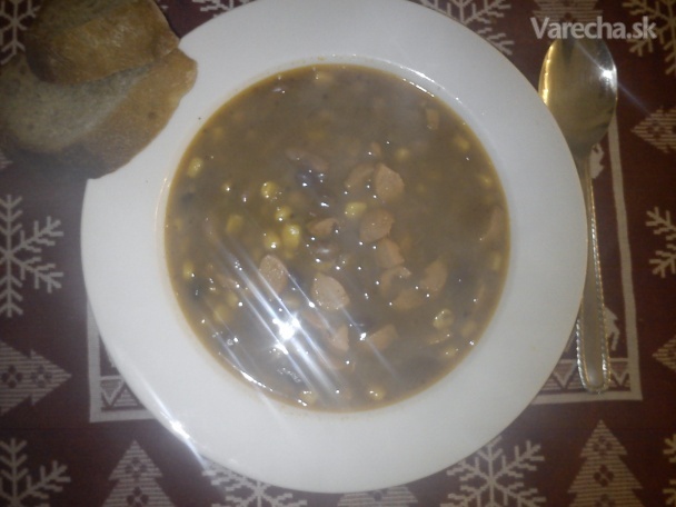 Jednoduchá mexická fazuľová polievka (fotorecept)