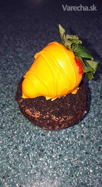 Čoko-cupcake alebo mrkvička v záhradke