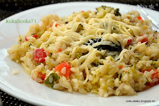 Šťavnaté zeleninové rizoto s kelom (fotorecept)
