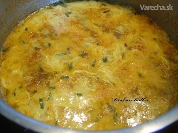 Recept - Rascová polievka s vajíčkom