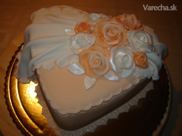 Mandarínková torta s vanilkovým krémom