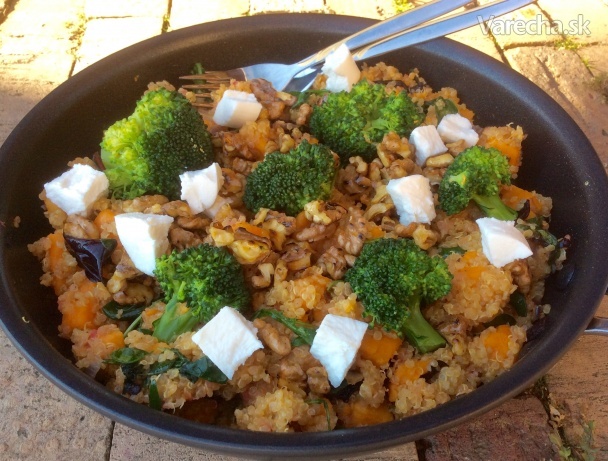 Quinoa s batátom a brokolicou (fotorecept)