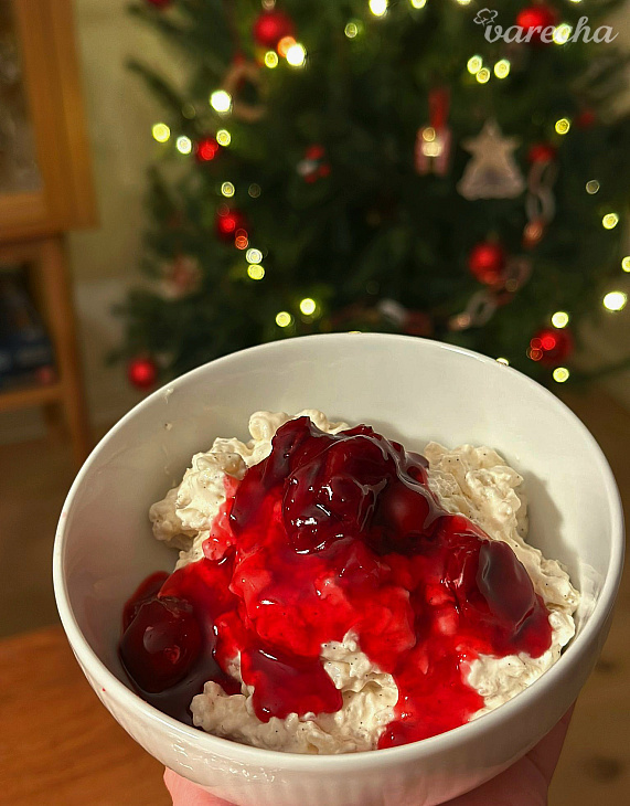 Risalamande - dánsky vianočný ryžový puding