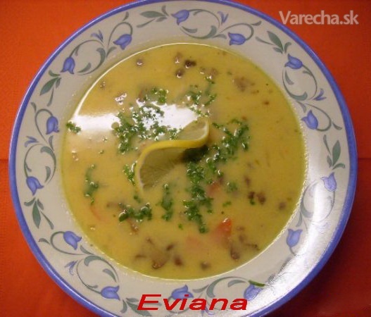Recept - Zeleninovo-hubová polievka 