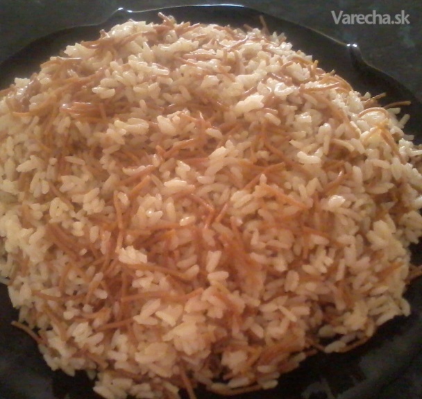Ruz Ma Šaerija - Arabská ryža (fotorecept)