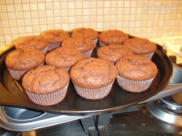 Čokoládový muffin (fotorecept)