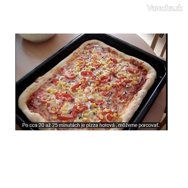 Pizza bez lepku (videorecept)