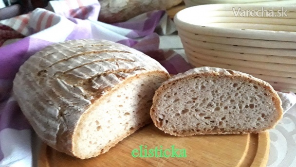 Kváskový chlieb z Mix B a Mix Dunkel (fotorecept)