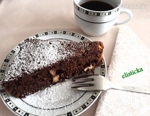 Čokoholik koláčik bezlepkový (fotorecept)